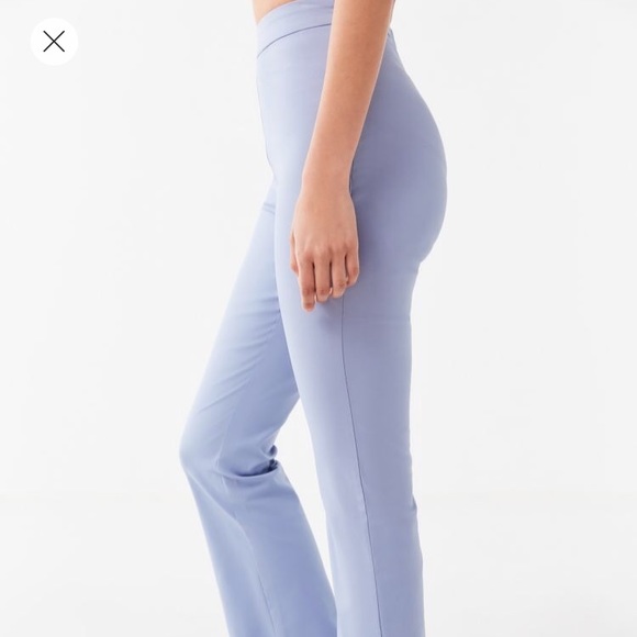 lavender flare pants